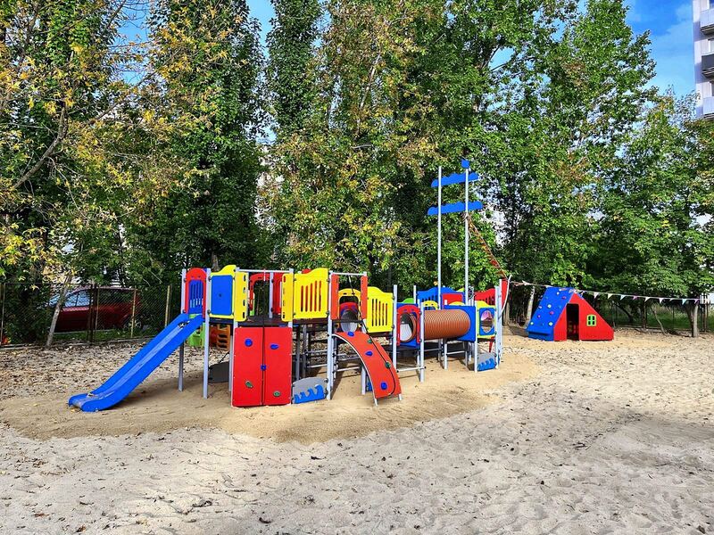 Zestaw statek i domek wspinaczkowy